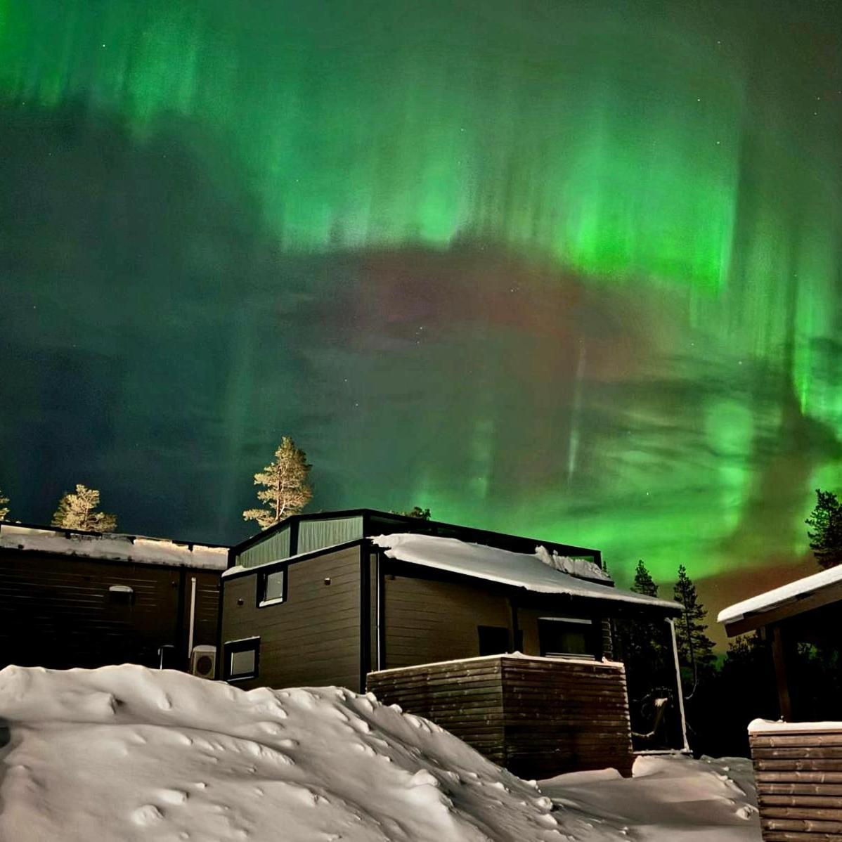 Levi Sky Igloo With Private Sauna And Hot Tub Eksteriør bilde