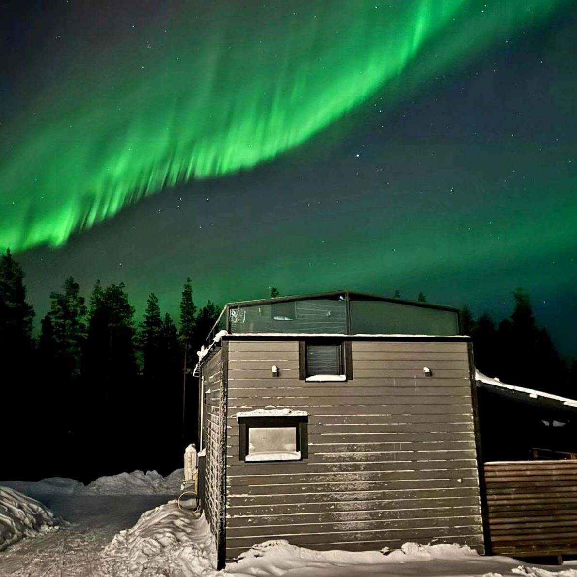 Levi Sky Igloo With Private Sauna And Hot Tub Eksteriør bilde
