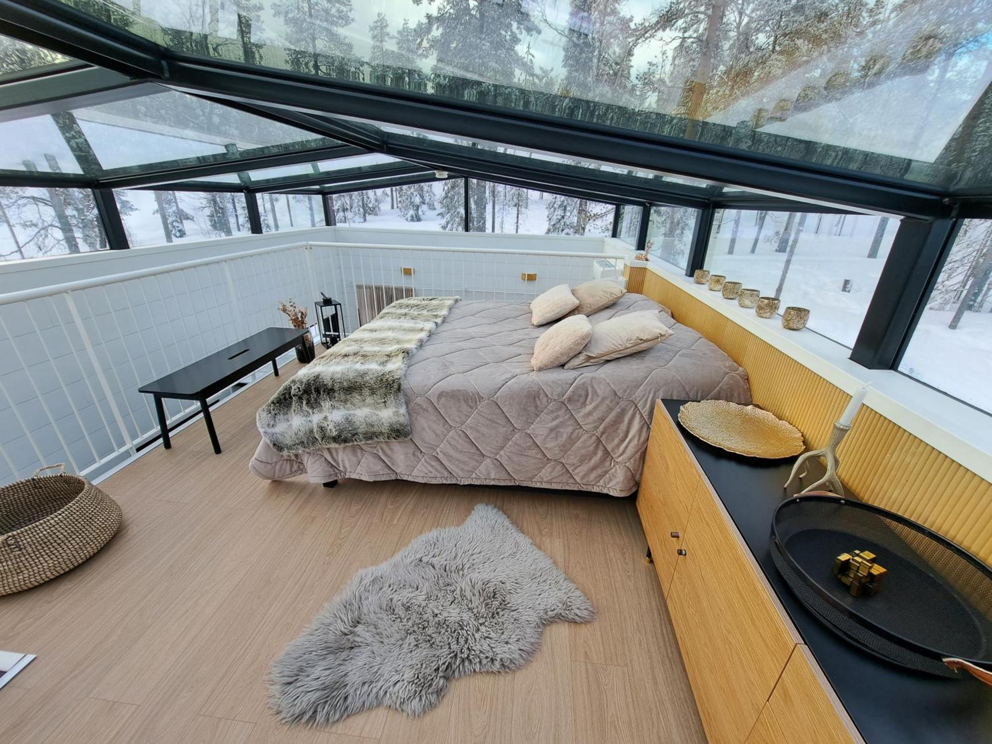 Levi Sky Igloo With Private Sauna And Hot Tub Eksteriør bilde