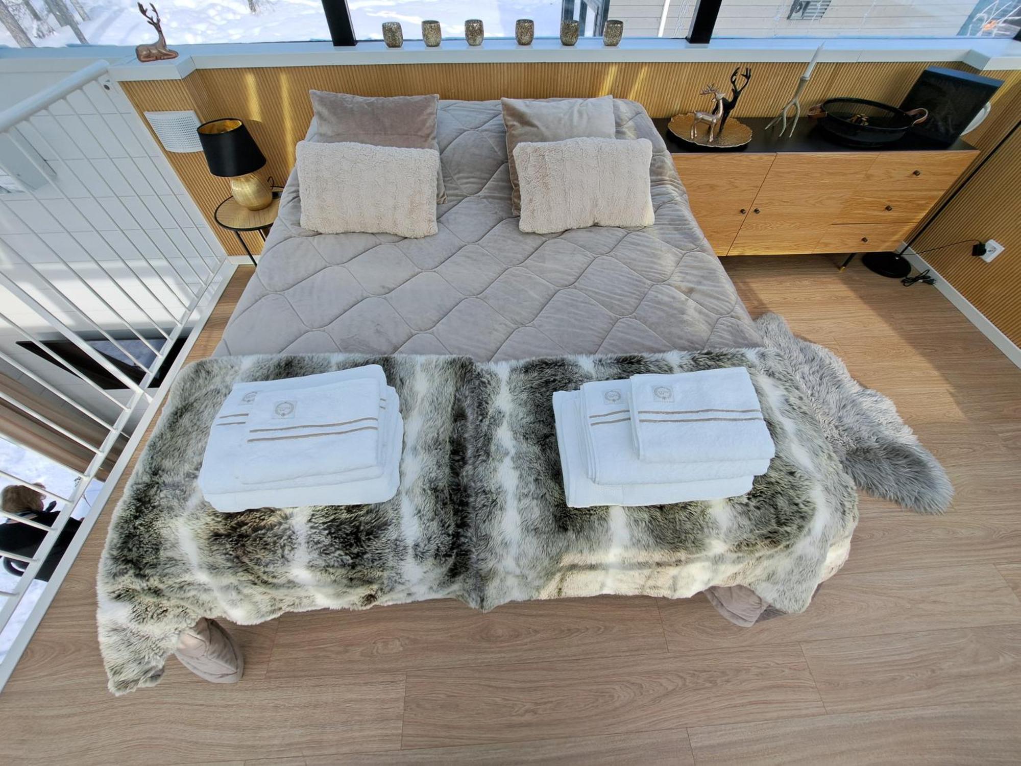Levi Sky Igloo With Private Sauna And Hot Tub Eksteriør bilde